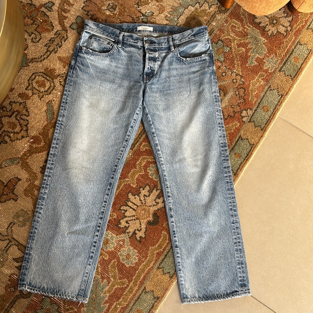 Moussy Vintage Low-rise Howa Straight Japanese Denim Size 31